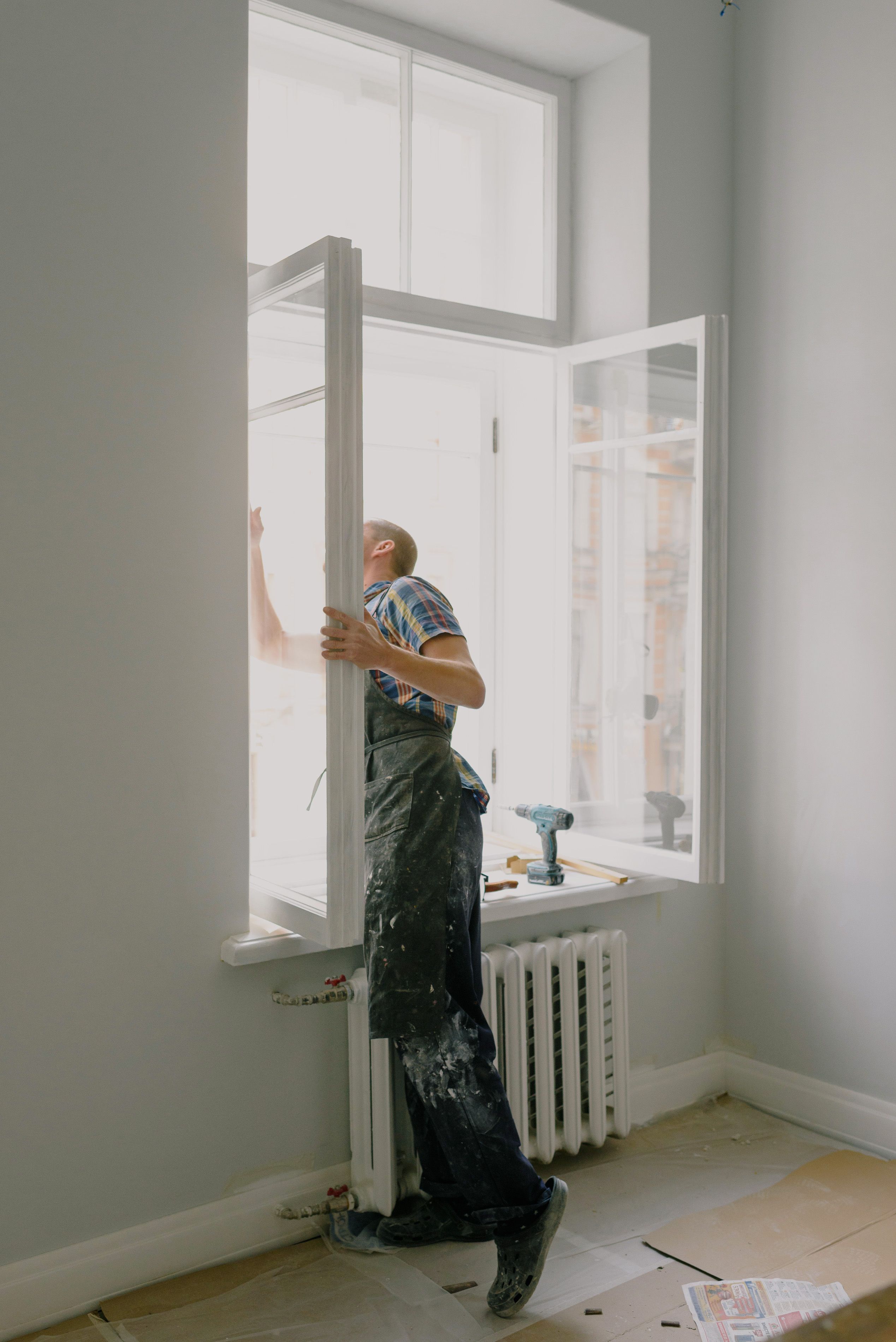Commercial windows installation